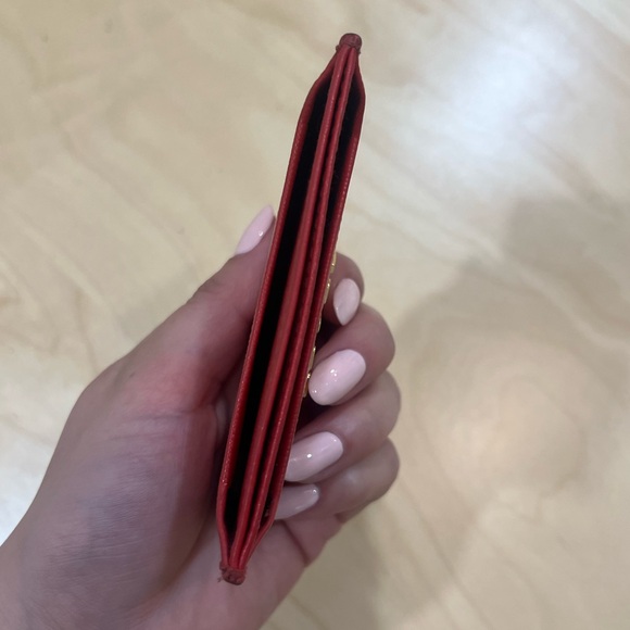 Prada Red Cardholder Wallet - Picture 6 of 11